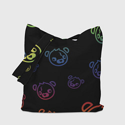 Сумка-шопер Colorful Bear, цвет: 3D-принт
