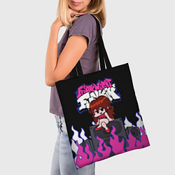 Сумка-шопер Girlfriend, цвет: 3D-принт — фото 2