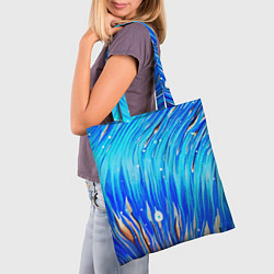 Сумка-шопер Морские водоросли!, цвет: 3D-принт — фото 2