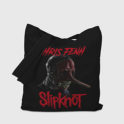 Сумка-шопер CHRIS FENH SLIPKNOT СЛИПКНОТ Z, цвет: 3D-принт