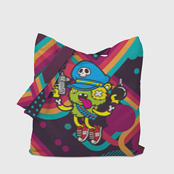 Сумка-шопер Crazy Bomberman, цвет: 3D-принт