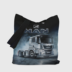 Сумка-шопер Man фура, цвет: 3D-принт