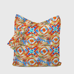 Сумка-шопер Летний абстрактный узор, цвет: 3D-принт