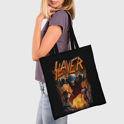 Сумка-шопер Slayer, цвет: 3D-принт — фото 2