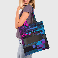 Сумка-шопер CS GO Decimator Опустошитель, цвет: 3D-принт — фото 2