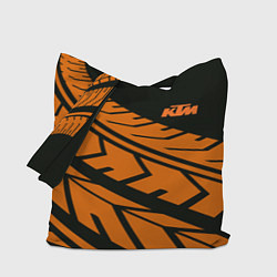 Сумка-шопер ORANGE KTM КТМ Z, цвет: 3D-принт