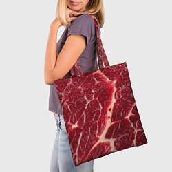 Сумка-шопер Мясо на Хэллоуин, цвет: 3D-принт — фото 2