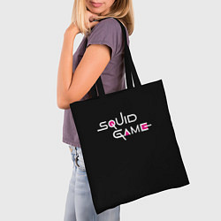 Сумка-шопер Squid Game, цвет: 3D-принт — фото 2