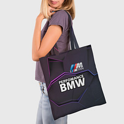 Сумка-шопер BMW Perfomance, цвет: 3D-принт — фото 2
