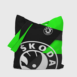 Сумка-шоппер SKODA GEOMETRY SPORT GREEN