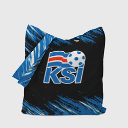 Сумка-шопер KSI ICELAND - сборная, цвет: 3D-принт