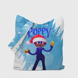 Сумка-шопер Новогодний Poppy Playtime, цвет: 3D-принт