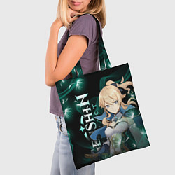 Сумка-шопер ОДУВАНЧИКОВЫЙ БРИЗ ДЖИНН JINN, цвет: 3D-принт — фото 2