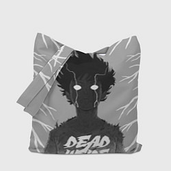 Сумка-шопер DEAD INSIDE Mob psycho, цвет: 3D-принт