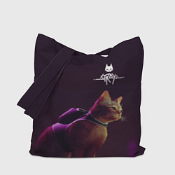 Сумка-шопер Stray: Wandering Cat, цвет: 3D-принт
