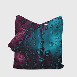 Сумка-шопер Ностальгия фиолетового дождя, цвет: 3D-принт