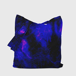 Сумка-шопер Purple Tie-Dye, цвет: 3D-принт