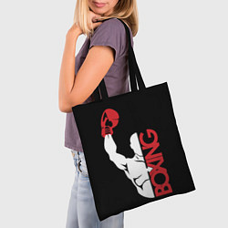 Сумка-шопер Бокс Boxing, цвет: 3D-принт — фото 2