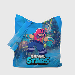 Сумка-шопер Grom Brawl Stars art, цвет: 3D-принт