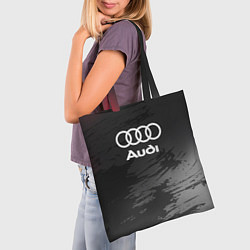 Сумка-шопер Audi туман, цвет: 3D-принт — фото 2