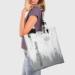 Сумка-шопер Mercedes-Benz - Текстура, цвет: 3D-принт — фото 2