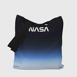 Сумка-шопер NASA с МКС, цвет: 3D-принт