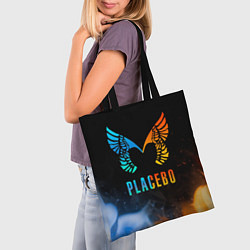 Сумка-шопер Placebo, Logo, цвет: 3D-принт — фото 2