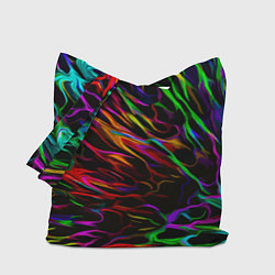 Сумка-шопер Neon pattern Vanguard, цвет: 3D-принт