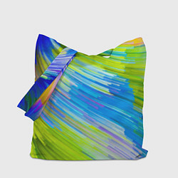 Сумка-шопер Color vanguard pattern Raster, цвет: 3D-принт