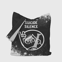 Сумка-шопер Suicide Silence - КОТ - Брызги, цвет: 3D-принт