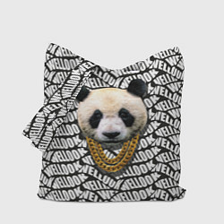 Сумка-шопер Panda Look, цвет: 3D-принт