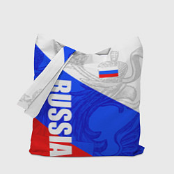 Сумка-шопер RUSSIA - SPORTWEAR - ТРИКОЛОР, цвет: 3D-принт