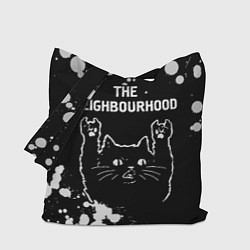 Сумка-шопер The Neighbourhood Rock Cat, цвет: 3D-принт