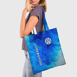 Сумка-шопер VOLKSWAGEN Volkswagen Пламя, цвет: 3D-принт — фото 2