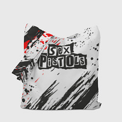 Сумка-шопер Sex Pistols Big Logo, цвет: 3D-принт