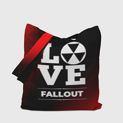 Сумка-шопер Fallout Love Классика, цвет: 3D-принт