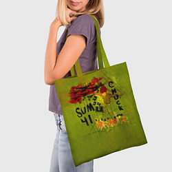 Сумка-шопер Chuck - Sum 41, цвет: 3D-принт — фото 2