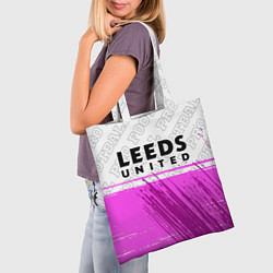 Сумка-шопер Leeds United Pro Football, цвет: 3D-принт — фото 2