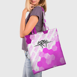 Сумка-шопер Stray pro gaming: символ наверху, цвет: 3D-принт — фото 2
