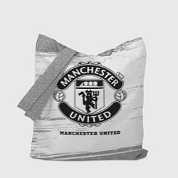 Сумка-шоппер Manchester United sport на светлом фоне