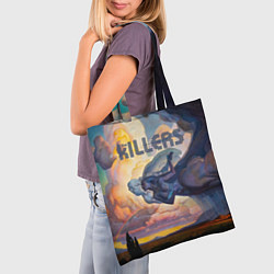 Сумка-шопер Imploding the Mirage - The Killers, цвет: 3D-принт — фото 2
