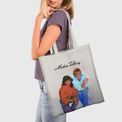 Сумка-шопер Modern Talking : Thomas Anders and Dieter Bohlen, цвет: 3D-принт — фото 2