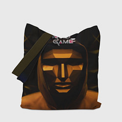 Сумка-шопер Игра в кальмара - ведущий, цвет: 3D-принт