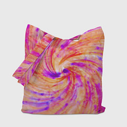 Сумка-шопер Color swirls, цвет: 3D-принт