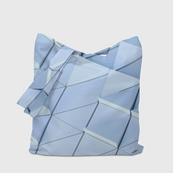 Сумка-шопер Паттерн из треугольников, цвет: 3D-принт
