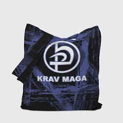 Сумка-шопер Krav-maga tactical defense system emblem, цвет: 3D-принт