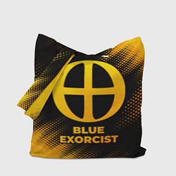 Сумка-шопер Blue Exorcist - gold gradient, цвет: 3D-принт