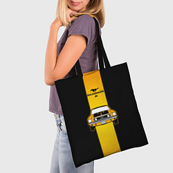 Сумка-шопер Авто ford mustang, цвет: 3D-принт — фото 2