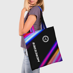 Сумка-шопер Mercedes speed lights, цвет: 3D-принт — фото 2