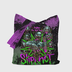 Сумка-шопер Slipknot satan, цвет: 3D-принт